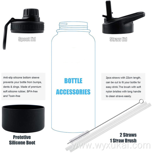 Water cups with handle customized fitness water cup